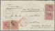 Br Philippinen: 1887. Envelope Addressed To France Bearing SG 82, 2c Crimson (4) Tied By Correos/ Manila Date Stamp In B - Philippines