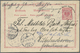 GA Philippinen: 1898, Manila Blockade, German Navy Postal Stationery Card 10 Pf. With Ship Mark "MSP No. 8 19.8." (= SMS - Philippines