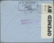 Br Philippinen: 1941. Air Mail Envelope Addressed To Manila, Philippines Bearing Great Britain SG 475, 1s Bistre (4) And - Philippines