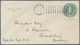 GA Philippinen - Ganzsachen: 1905, Stationery Envelope 1c. Green, Used To Germany, Oblit. By Rare Machine Cancellation " - Philippines