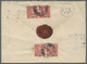 Br Portugiesisch-Indien: 1911. Registered Envelope Addressed To France Bearing Portuguese Lndia Yvert 183, 1t Carmine (4 - Inde Portugaise