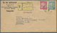 Br Portugiesisch-Indien: 1935/1937 Two Registered Covers From Nova Goa To Munich, Germany As 1) 1935 Printed Envelopes ( - Inde Portugaise
