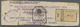 Portugiesisch-Indien: 1942 (15.4.), Large Piece Of REGISTERED SAMPLE POST Franked On Reverse With Definitives 2tgs. And - Portuguese India