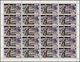 Delcampe - ** Ras Al Khaima: 1972, Apollo 16, Perforated Issue, Complete Set Of Six Values As Sheets Of 20 Stamps, Unfolded, Unmoun - Ras Al-Khaima