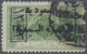 O Saudi-Arabien - Hedschas: 1925, 1pi Green Kíng Ali Issue Al-Saudia Medina Provisional Overprint, Fine Cancelled Octogo - Saudi Arabia
