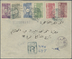 Br Saudi-Arabien - Nedschd: 1928. Registered Envelope Addressed To Egypt Bearing Hejaz SG 254, ¼ Pia Violet, SG 255, ½ P - Saudi Arabia