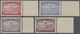 ** Saudi-Arabien: 1945, Complete Set Of Four Values, Each Right Margin, Fine Mint Never Hinged - Saudi Arabia