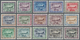 ** Saudi-Arabien: 1960, Airmails Complete Set Of 15 Values, Mint Never Hinged, Michel Catalogue Value 220,- Euro - Arabia Saudita