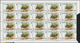 Delcampe - ** Schardscha / Sharjah: 1966, Fishes, 1np. To 10r., Complete Set Of 17 Values As (folded) Sheets Of 20 Stamps With Plat - Sharjah