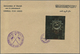 Schardscha / Sharjah: 1969, 3r. Nasa Distinguished Service Medal, Gold Issue, Perf./imperf., From The Corner Of The Shee - Sharjah