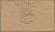 Br Singapur: 1946, "NETHERLANDS POST OFFICE SINGAPORE 2 JAN 1946" On Stampless Air Mail Cover "Ex.pw" To His Wife In Bat - Singapour (...-1959)