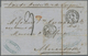 Br Syrien: 1856/1867 Two Stampless Letters From A Commercial Correspondence From Winterthur, Switzerland To Aleppo Both - Syrie