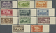 * Syrien: 1930/1936, Definitives "Views Of Syria", Complete Set Of 23 IMPERFORATE Marginal Stamps, Mint O.g. With Hinge - Syria