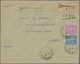 Br Syrien: 1933, French Military Mail "SECTEUR 615" Registered Cover With Scarce Registration Label Tied By "POSTE AUX A - Syria