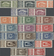 ** Syrien: 1934, 10 Years Republic Complete Imperf Margin Set, Mint Never Hinged, Very Fine And A Scarce Offer, Michel C - Syria