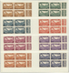 ** Syrien: 1934, 10 Years Republic Complete Set Blocks Of Four, Mint Never Hinged, Very Fine And A Scarce Offer, Michel - Syria