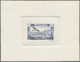 (*) Syrien: 1934, 10 Years Republic Air Mail Issue Three Sunk Die Proofs Without Value On Thick Paper, Colors Violet, Bl - Syrie