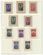 (*) Syrien: 1934, 10 Years Republic Issue 25 Silk Proofs Without Value In Different Colors, Very Fine And Extremely Scar - Syrie