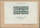 Syrien: 1938, 10th Anniversary Of 1st Flight Marseille-Beyrouth, Souvenir Sheet IMPERFORATE On FIRST DAY COVER Neatly Ob - Syrie