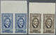** Syrien: 1938, President Al Atasi Two Values Imperf Margin Pairs, Mint Never Hinged In Very Good Quality, Scarce - Syrie