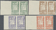 ** Syrien: 1943, Proclamation Of Republic President El-Husni Complete Set Of Nine Values, Mint Never Hinged, Imperf Marg - Syria