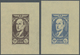 ** Syrien: 1944, President Schukri El-Kuwatli Miniature Sheets Set Of Two, Mint Never Hinged, Mi. &euro; 600,-- - Syrie