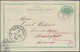 GA Thailand: 1894 Swedish Postal Stationery Card 15 Ore (sender Part Of Double Card) Sent From Hudiksvall (17 Sep. 1894) - Thaïlande