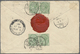 Br Thailand: 1902. Envelope Addressed To The &lsquo;British Legation Bangkok, Siam' Bearing India SG 113, ½a Yellow-gree - Thaïlande