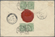 Br Thailand: 1902. Envelope Addressed To The &lsquo;British Legation Bangkok, Siam' Bearing India SG 113, ½a Yellow-gree - Thailand