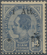 (*) Thailand: 1904, 1a. On 14a. Blue With ULTRAMAR Overprint; This Stamp Was Sent From The UPU To The Portuguese Postal - Thaïlande