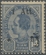 (*) Thailand: 1904, 1a. On 14a. Blue With ULTRAMAR Overprint; This Stamp Was Sent From The UPU To The Portuguese Postal - Thailand