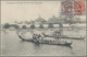 Br Thailand: 1908. Picture Post Card Of 'Thotkatthin Festival On The River, Bangkok' Addressed To France Bearing SG 70, - Thaïlande