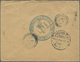 Br Thailand: 1910/1927: Pair Of Covers To Same Passenger 'E.C. Monod' Aboard Different Ships After A Period Of 17 Years, - Thaïlande