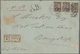 Br Thailand: 1914, 10/12 S. And 15/28 S. (pair) Tied "Bangkok2 17.11.16" To A.R. Registered Cover Used Local, Unusual Fl - Thailand