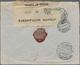 Br Thailand: 1916. Censored Envelope To Switzerland Bearing Yvert 103, 3s Green (5) Tied By Bilingual Bangkok Date Stamp - Thailand
