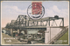 Br Thailand: 1929. Photographie Post Card Of 'Rama VI Bridge, Bang-Sue' Addressed To Holland Bearing SG 255, 10s Carmine - Thailand