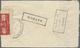 Br Thailand: 1941. Air Mail Envelope Written On The Thai/Malay Border Addressed To Denmark Bearing Thailand SG 289, 15s - Thailand