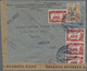 Br Thailand: 1941. Air Mail Envelope (small Faults) Laddressed To The Netherlands Lndies Bearing SG 243, 50s Black And O - Thailand