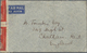 Br Thailand: 1941. Air Mail Envelope Addressed To England Bearing SG 289, 15s Blue, SG 295, 25s Orange And Slate (3) And - Thailand