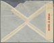 Br Thailand: 1941. Air Mail Envelope (faults) Addressed To The United States Bearing SG 243, 50s Black And Orange-brown, - Thaïlande