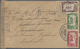 Br Thailand: 1941. Censored Envelope To Australia Bearing SG 285, 2s Brown, SG 286, 3s Green And SG288, 10s Carmine Tied - Thaïlande