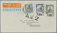 Delcampe - Thailand: 1947/48, Bold "A.V.2" On Airmail Covers To Switzerland (1) Or USA (3). - Thaïlande