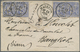 Br Thailand - Besonderheiten: Incoming Mail, Pre-UPU To Siam: 1877, France, Type Sage 25 C. Ultra (4) Tied "ST. QUENTIN - Thailand