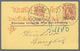 GA Thailand - Besonderheiten: 1905, Card Canc. &bdquo;BANGKOK 2 31.8.05&rdquo; W. Typewritten Note &bdquo;Wireless Teleg - Thaïlande