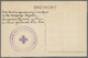 Thailand - Besonderheiten: 1914/18, Two Red Cross Cards With Original Signatures Of KING RAMA VI And Crown Prince PARIBA - Thaïlande