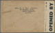 Br Thailand - Besonderheiten: 1942. Prisoner Of War Envelope Written From London With Censor Label Addressed To &lsquo;S - Thaïlande