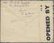Br Thailand - Besonderheiten: 1943. Censored Envelope Headed 'Prisoner Of War Post/Service Des Prisonniers De Guerre' Ad - Thaïlande