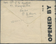 Br Thailand - Besonderheiten: 1943. Censored Envelope Headed 'Prisoner Of War Post/Service Des Prisonniers De Guerre' Ad - Thailand