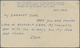 GA Thailand - Besonderheiten: 1944, WW-II POW Camps: No. 4 Camp Siam, Tow POW Air Mail Cards Used "NUNEATON WARWICKSHIRE - Thaïlande