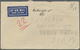 Br Thailand - Besonderheiten: 1945, LIBERATED DUTCH P.O.W.s BURMA THAI RAILWAY. Stampless Air Mail Envelope Written By ' - Thaïlande